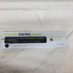 Surge protected Power Strip emberstrip 8 AV+ New in box